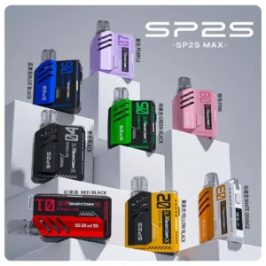 SP2S Max 充電式方塊主機 專用Max煙彈設計｜大容量電池 智能顯示